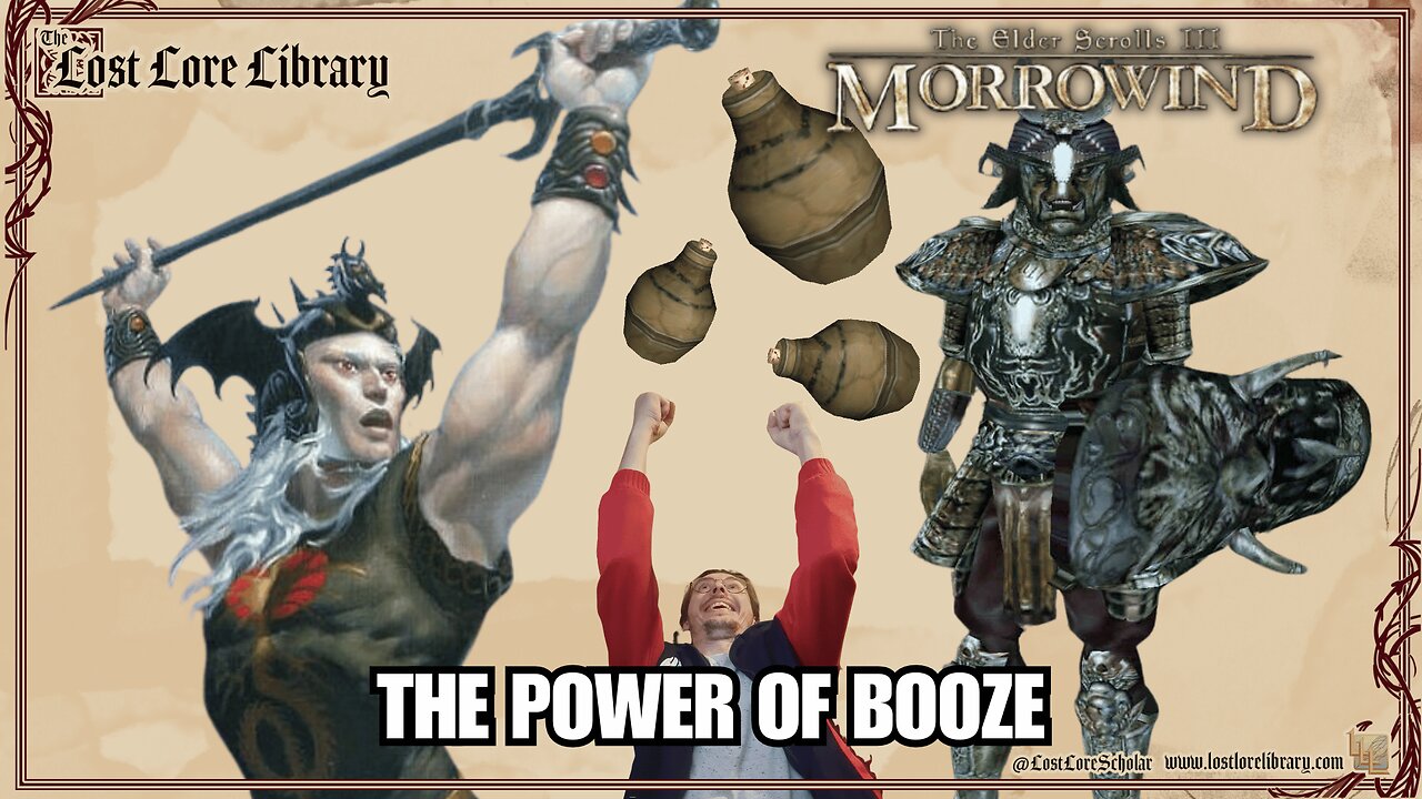 Getting SMASHED to SMASH an ORC in Morrowind