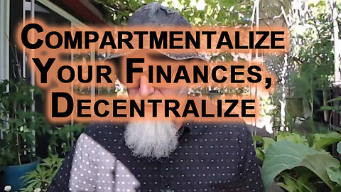 First Rules of Crypto Are Anonymity & Privacy: Compartmentalize Your Finances, Decentralize