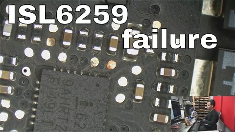 Macbook 820-2936 logic board dead; diagnosis and repair of U7000 circuit.