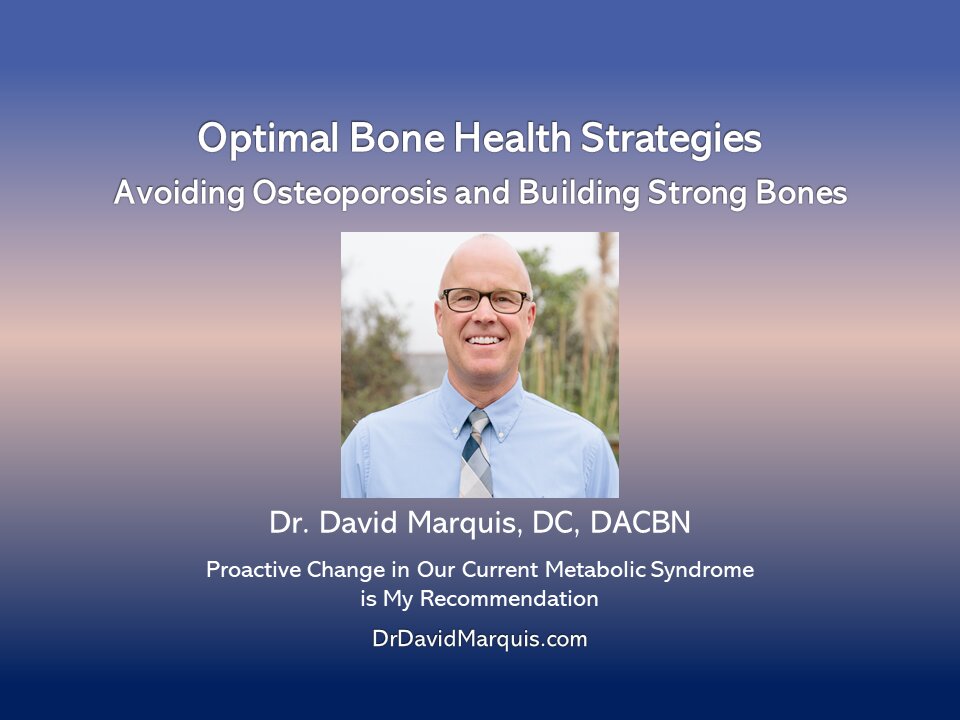 Bone Health Strategies