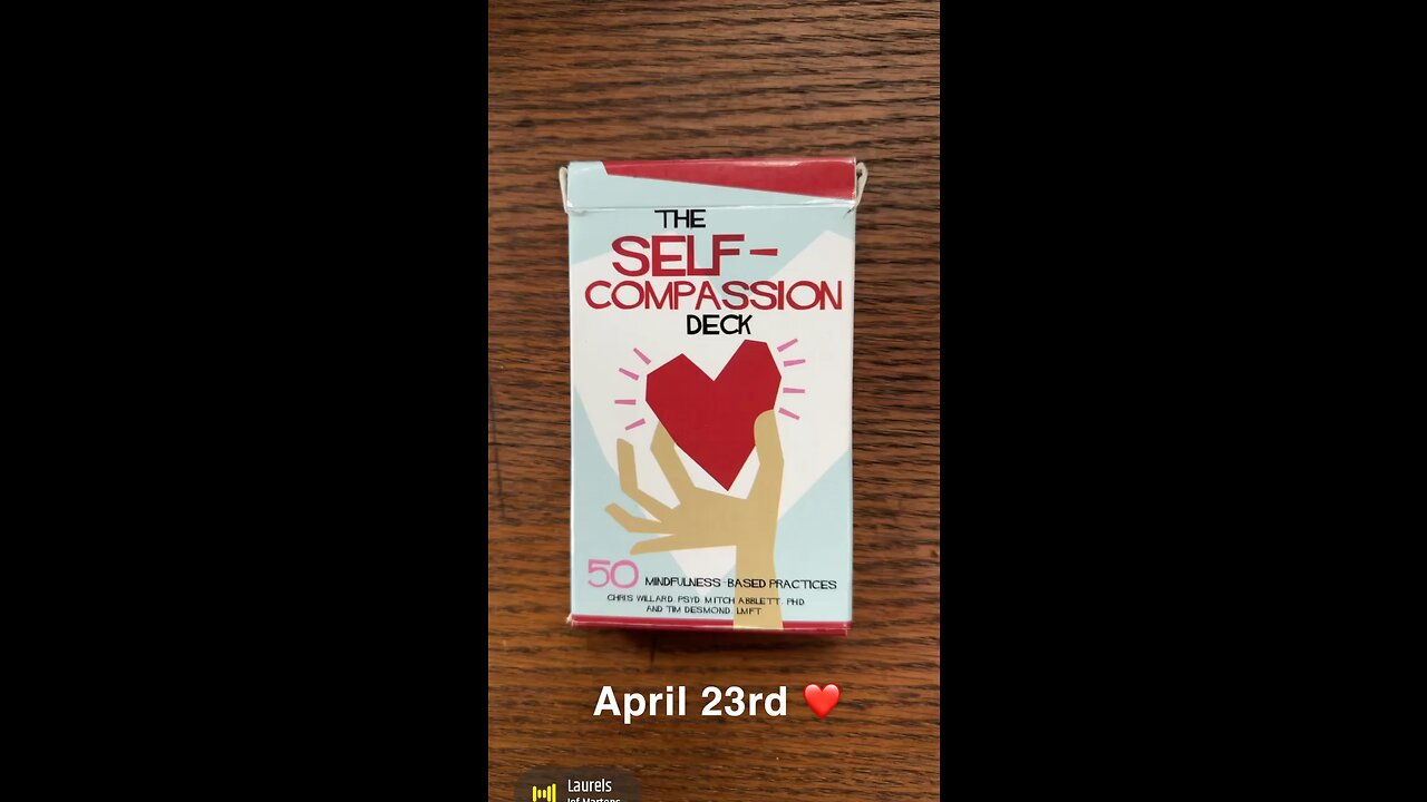 4/23/21 card: give yourself credit