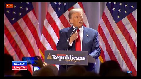 Trump addresses Republicans in DC (coverage short)