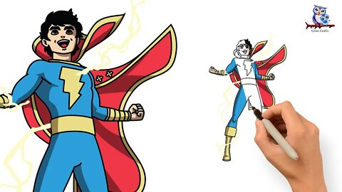 How to Draw Captain Marvel Jr. (Freddy Freeman) - DC Comics Tutorial