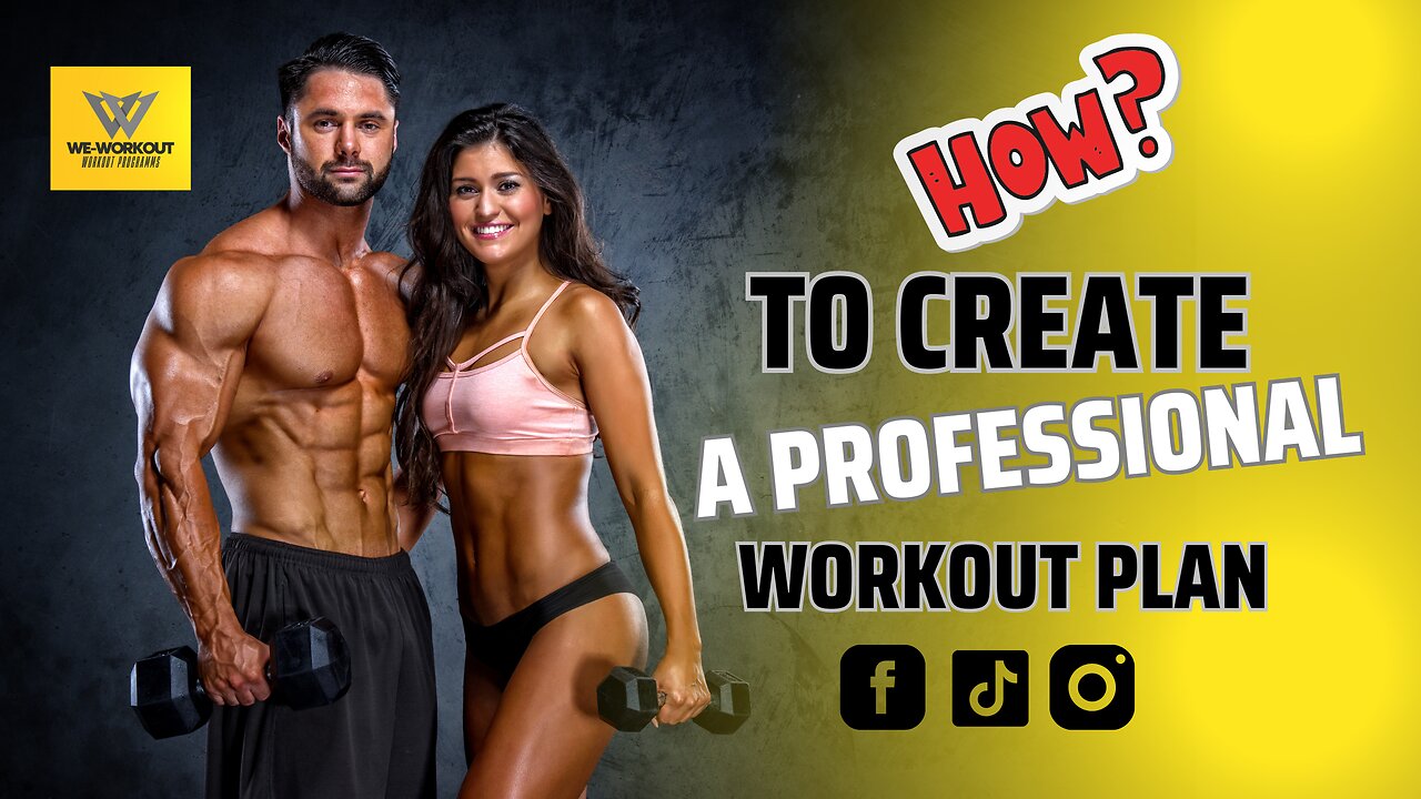 How to Create a professional workout plan 🤔 | 7 Steps to Create your own workout plan | #workout