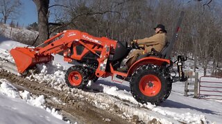 USELESS! Compact Tractors MUST HAVE Rear Ballast! Kubota LX3310