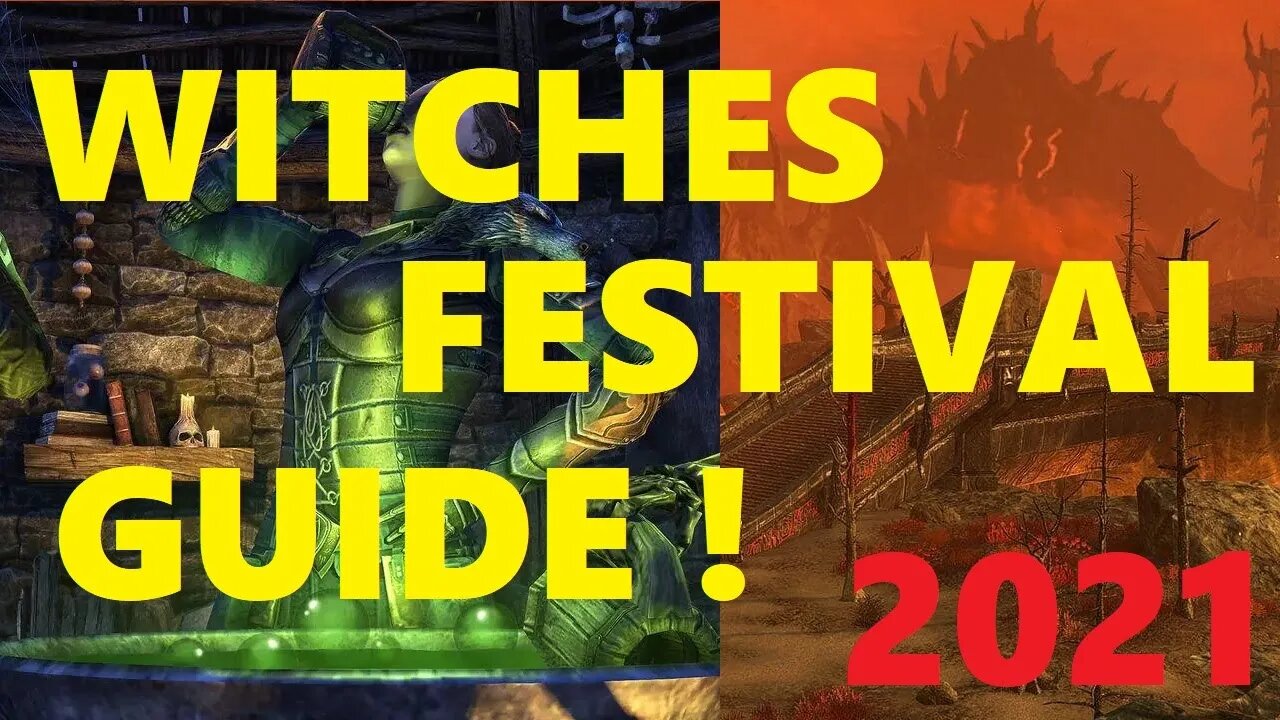 ESO Witches Festival Event Guide! - (Plateau House!) Elder Scrolls Online