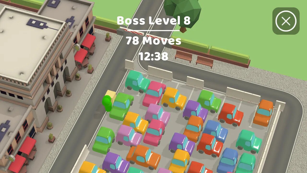 Parking Jam 3D-Boss Level 8