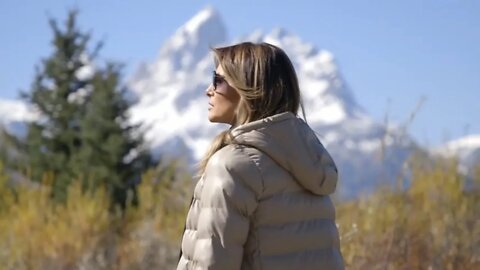 🔴👀🔴 First Lady Melania Trump Visits Wyoming