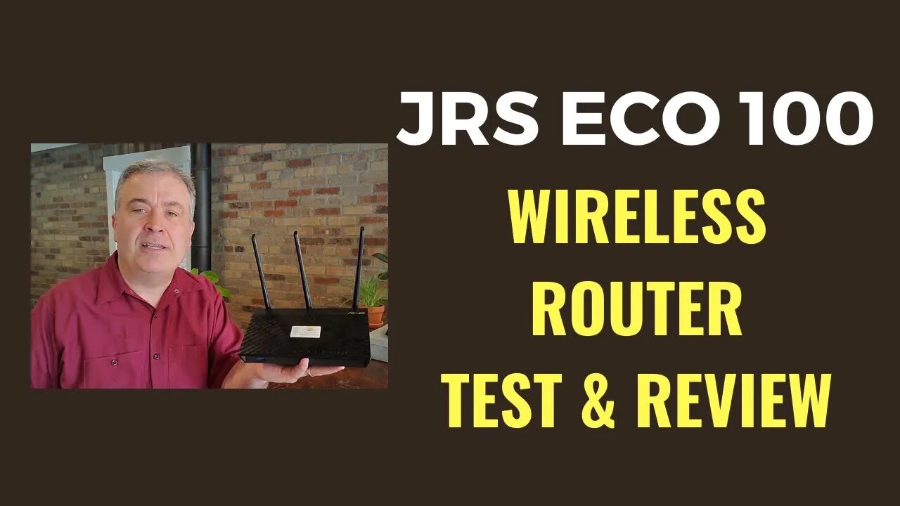 JRS Eco 100 5 GHZ Wireless Router Review