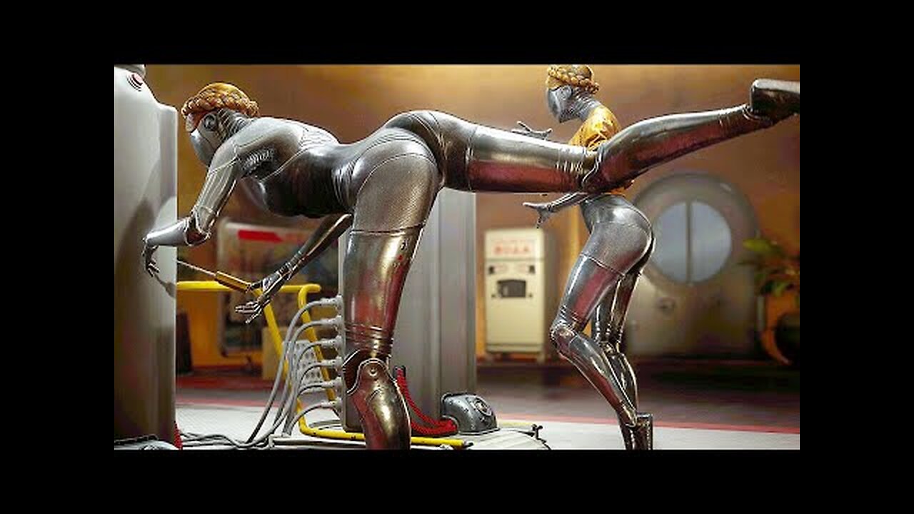 ATOMIC HEART Robot Girls Ballerina Dance Scene 4K