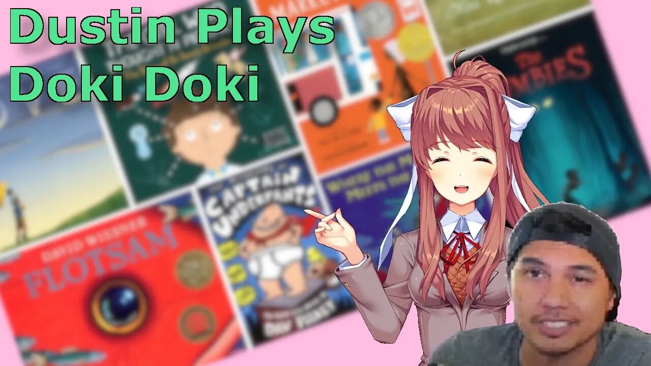 Reading at a Third Grade Level | Dustin Plays Doki Doki Part 5