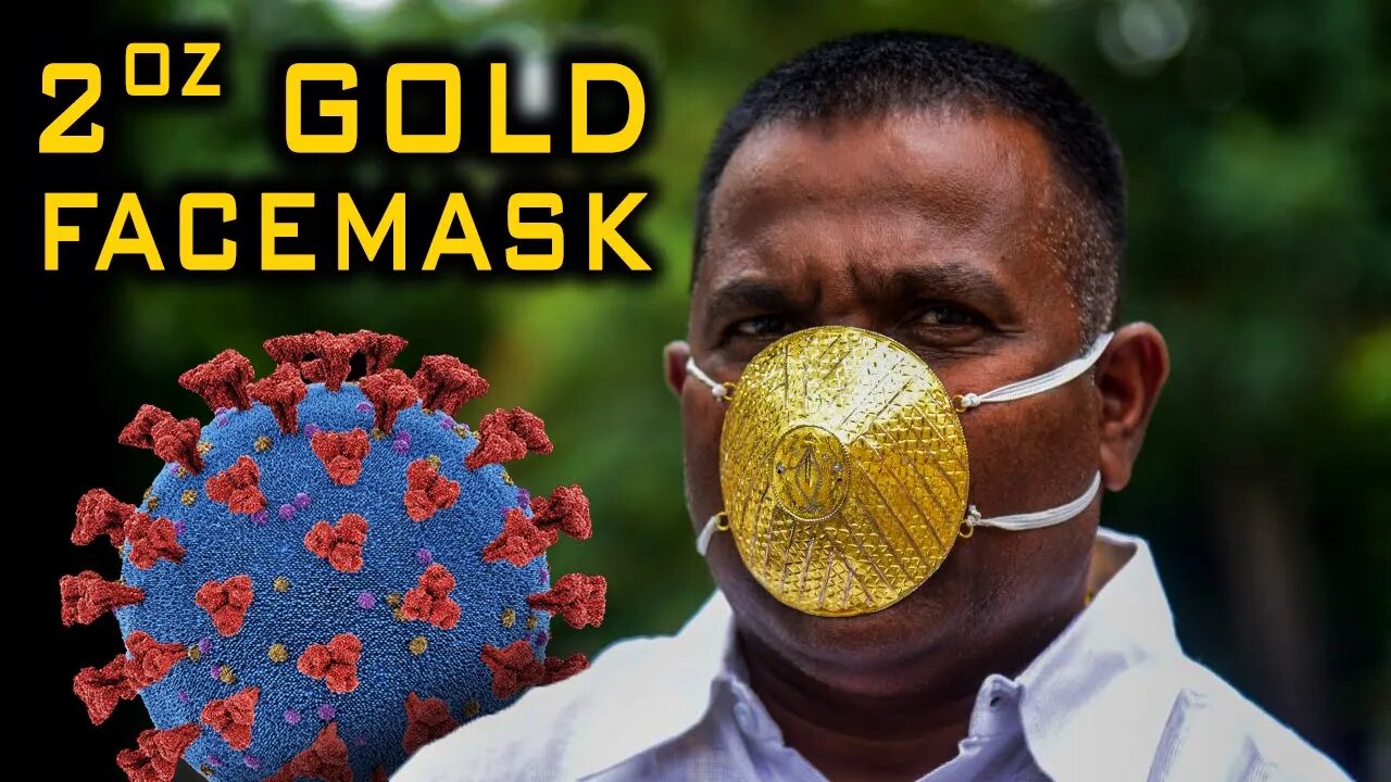 Pure Gold Face Mask To Ward Of The Coronavirus?