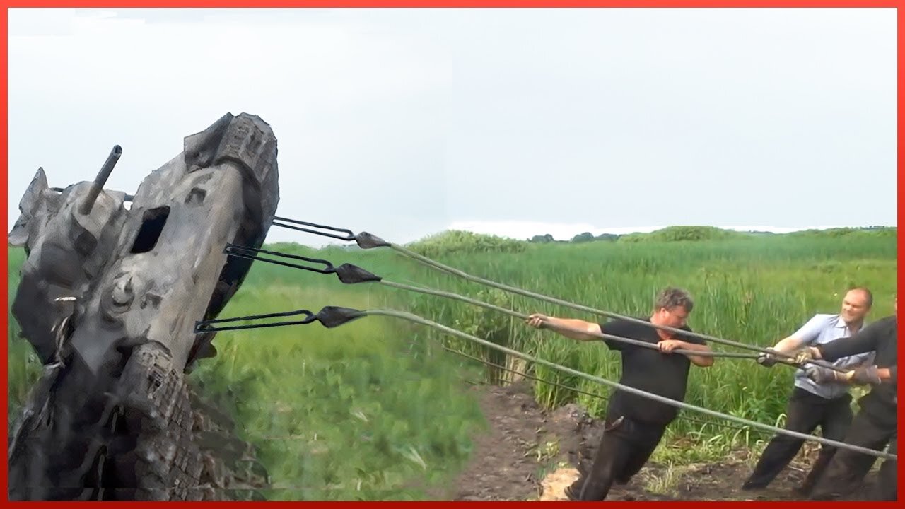 Experts Rescue WW2 Tank From a River | Will a WW2 Tank Run? by @Vasyl54