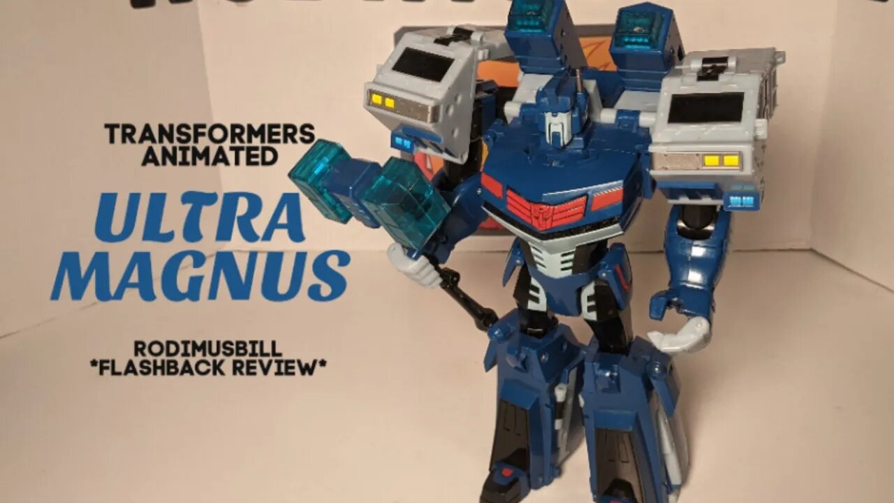 Transformers Animated ULTRA MAGNUS Leader Class Review w/ Lights and Sounds! *Rodimusbill Flashback*