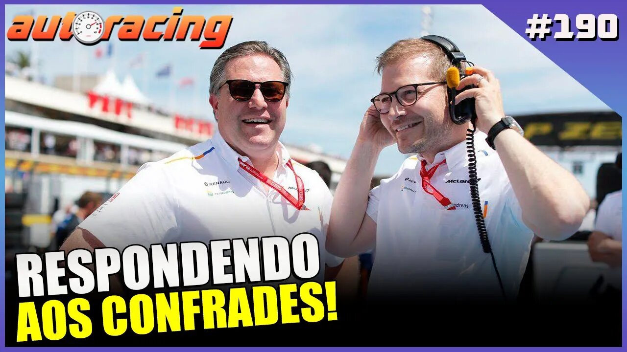 RESPONDENDO AOS CONFRADES | Autoracing Podcast 190 | Loucos por Automobilismo