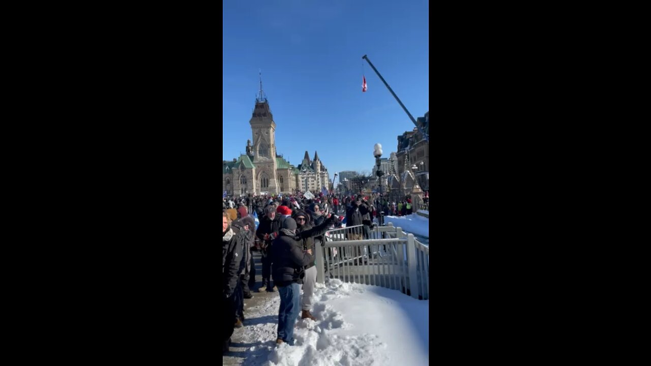 Freedom protest Ottawa