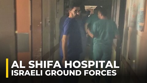 Israeli ground forces have stormed al-Shifa after surrounding the hospital for several days