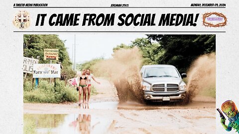 SURF'S UP, MUD'S OUT! SURFER GIRLS CAUGHT IN 'TSUNAMI OF SHAME' FROM PASSING PUDDLE CRASHER!