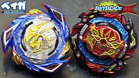 SAVIOR πERSEUS .Kr.V'-7 vs ASTRAL SPRIGGAN .Ov.Qt-0 - Beyblade Burst ベイブレードバースト