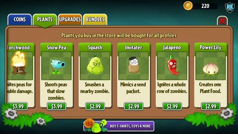 PvZ 2 - Version 2.7.1 Store