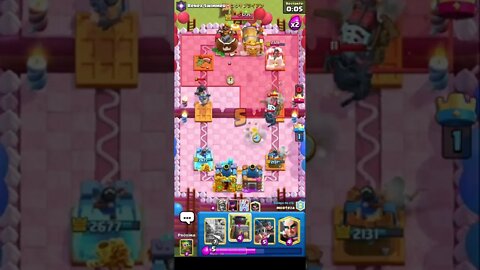 desafio em duplas vitória #01 #clashroyale #tiktok #short