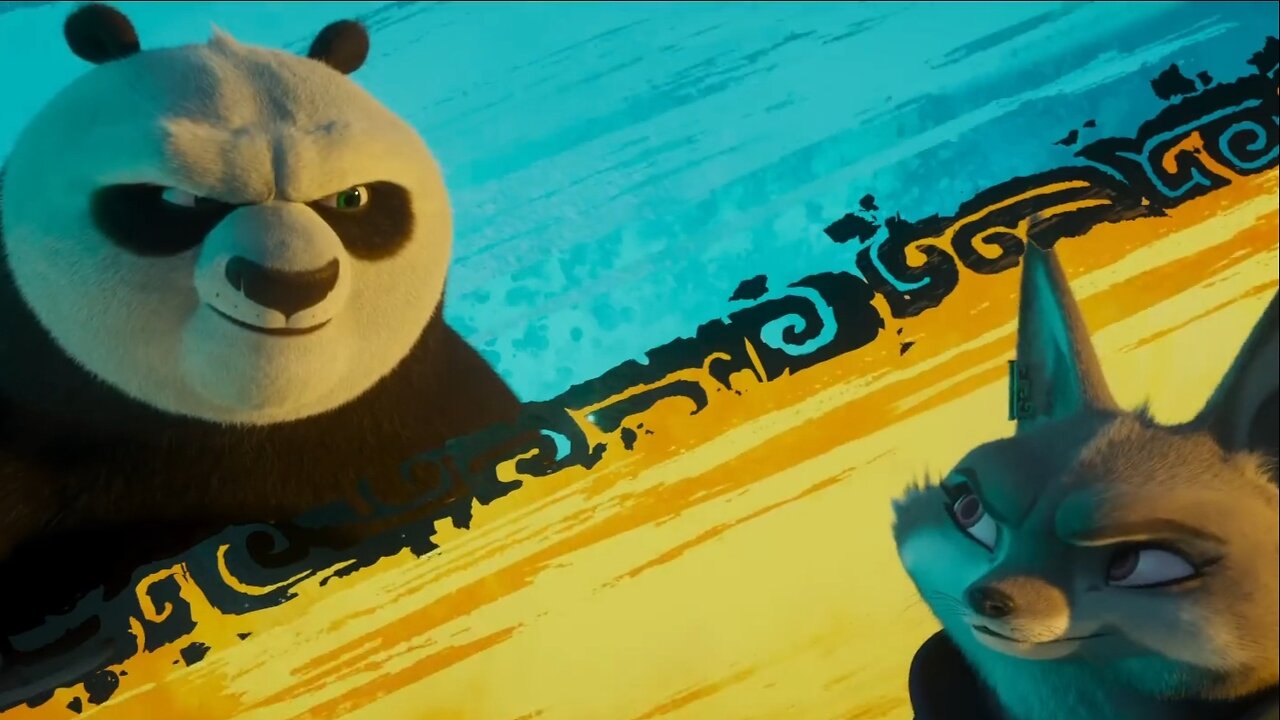 Kung Fu Panda 4k clips