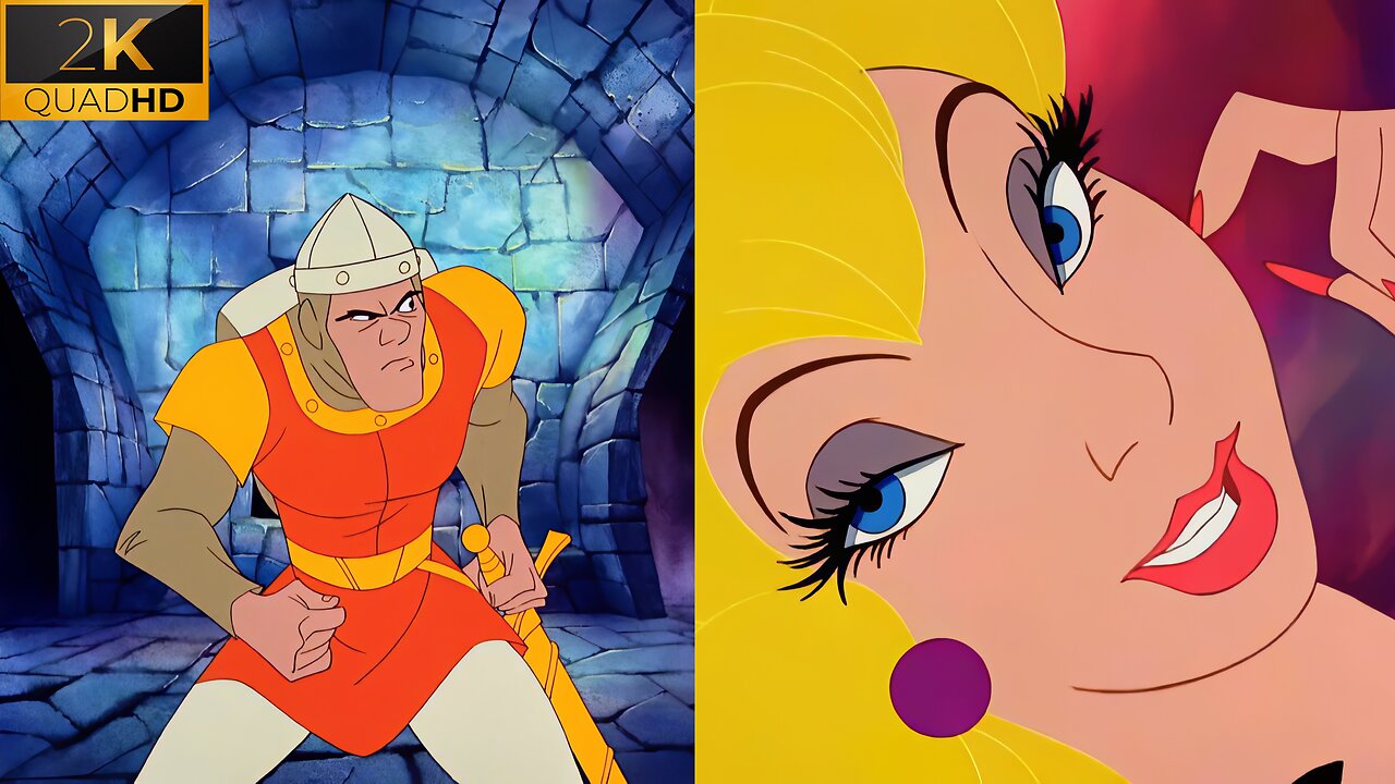 Dragon's Lair (HD)【Remastered】Japanese & Russian ver.【Original 4:3】