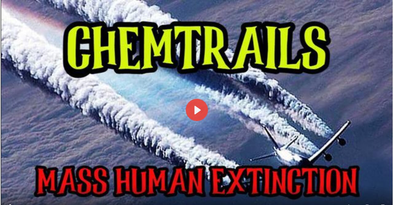 Chemtrail-Pilot Comes Forward About the Mass Human Extinction!!!