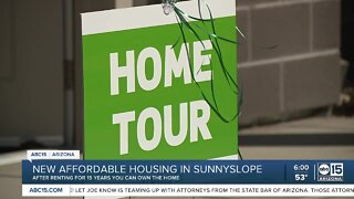 New affordable housing units in Phoenix, resident can buy after 15 years