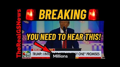 🚨 WHOA!! HE SAID THIS LIVE ON TV!!! MILLIONS GONE!???