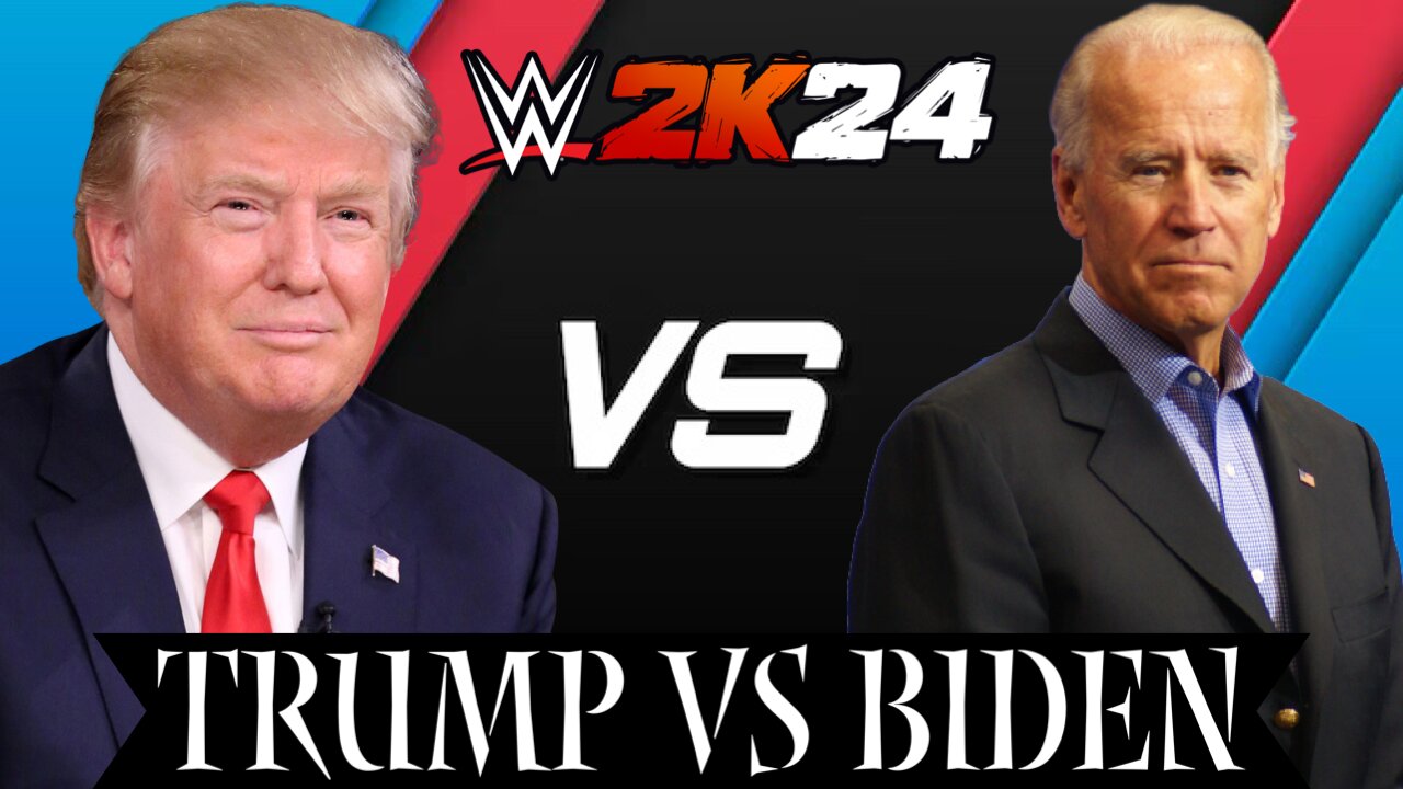 WWE 2K24 trump vs Biden Extreme rules Great American bash