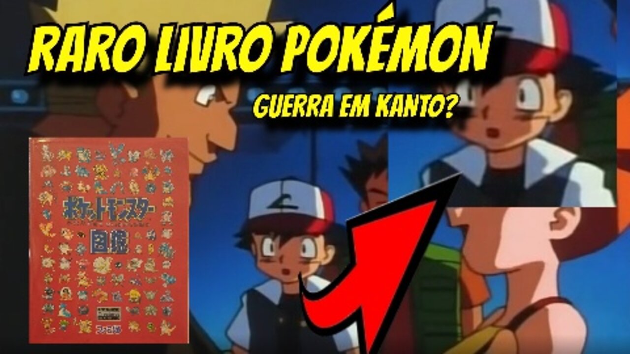 A GUERRA POKÉMON DE KANTO FOI REAL? RARA POKEDEX 1996 NOS REVELA!!!