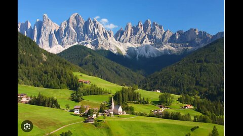 Dolomites Italy | Stunning Aerial of Sunshine | Cinematic Drone Video (4K)