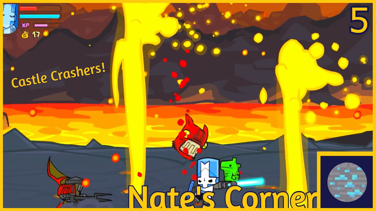 Lava World... Still Unfinished... | Castle Crashers Part 5