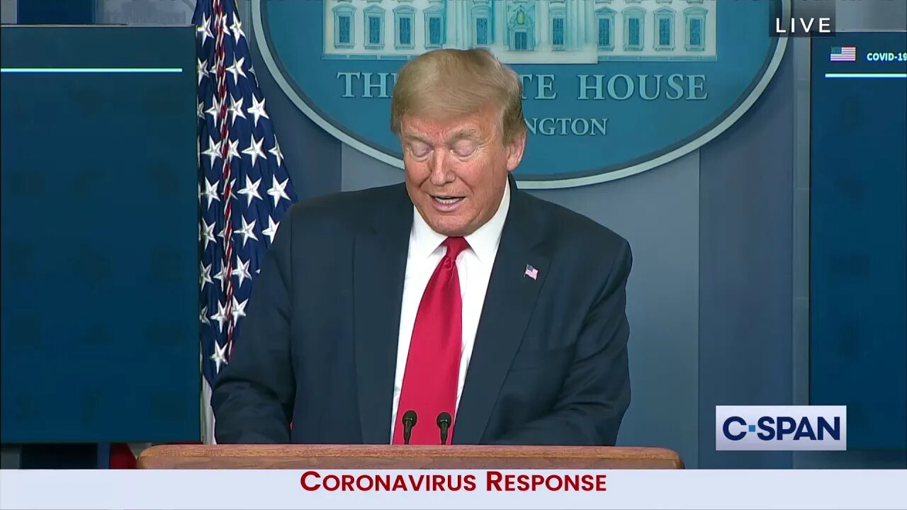 White House Coronavirus News Conference