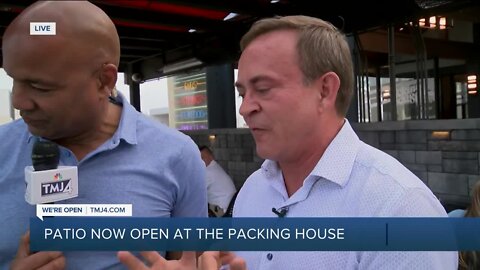 Patio now open at the Packing House