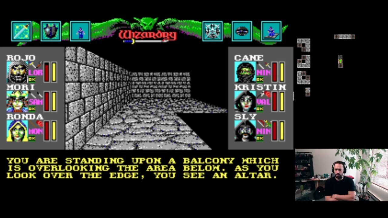 Let's Play "Wizardry 6" - Episode Seven: Falling Party, Hidden Glyphs