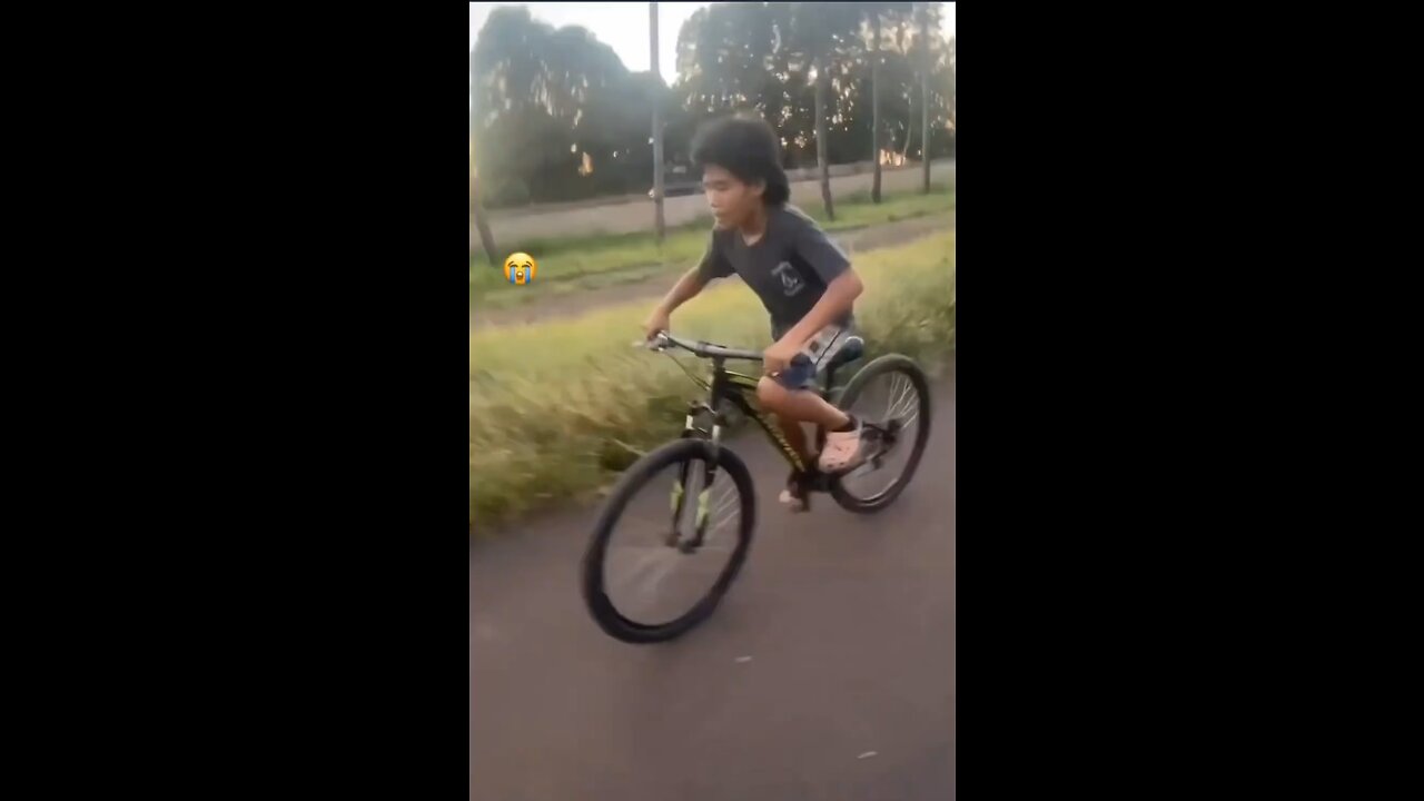 One Wheel Ride 🤣🤣