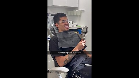 Sneako sees his NEW TEETH