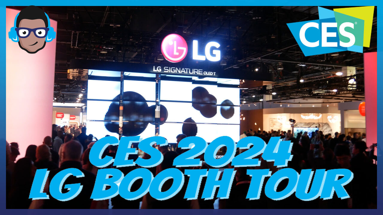 LG at CES 2024 : LG Booth Tour