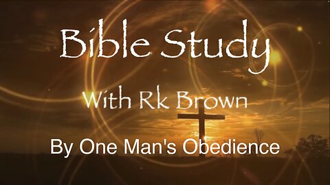 By One Man's Obedience