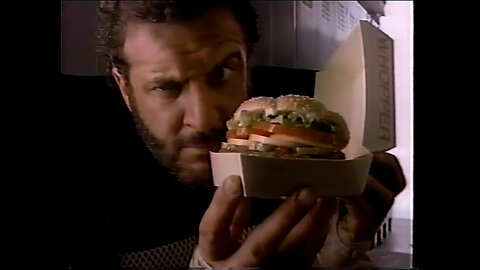 June 23, 1985 - Lyle Alzado Burger King Commercial