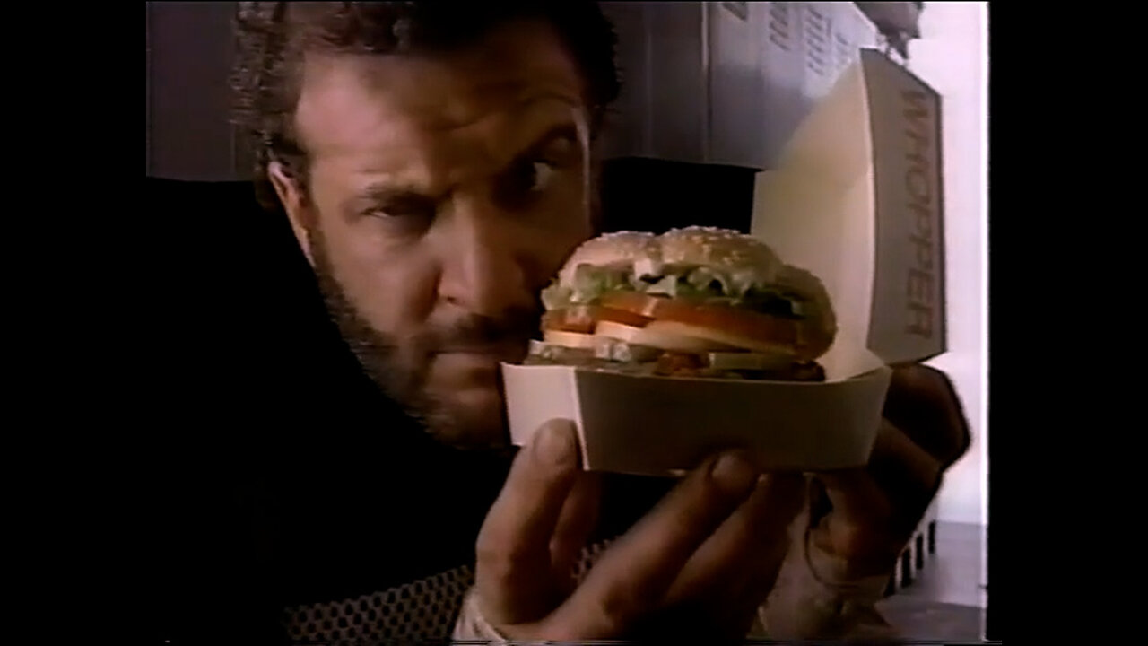June 23, 1985 - Lyle Alzado Burger King Commercial