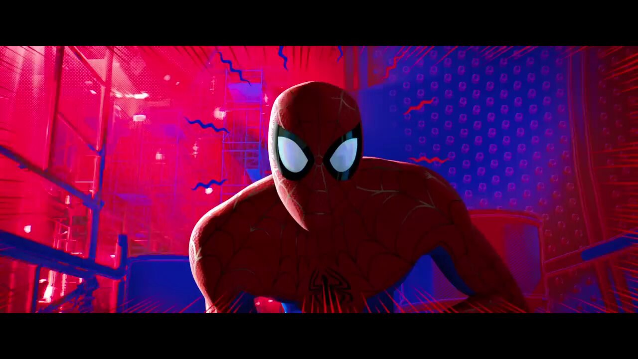 Spider-Man vs Green Goblin and Prowler - Subway Battle - Spider-Man: Into the Spider-Verse (2018)