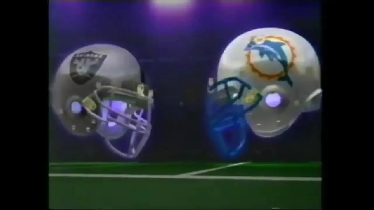 1992-12-14 Los Angeles Raiders vs Miami Dolphins
