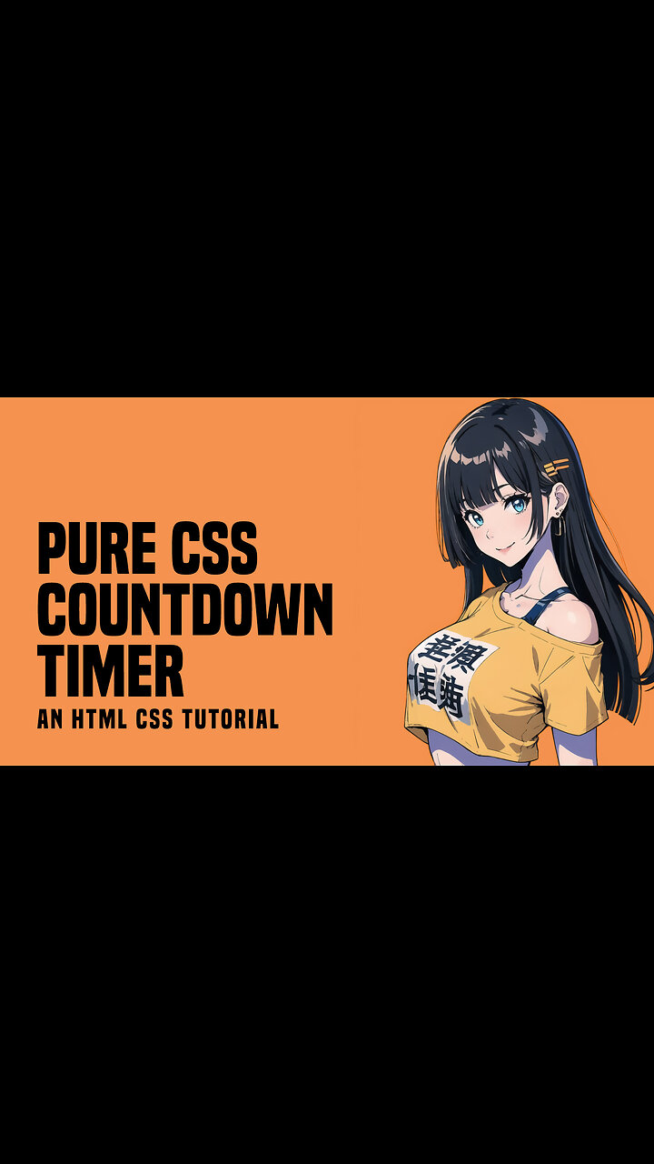 Countdown Timer With Pure CSS