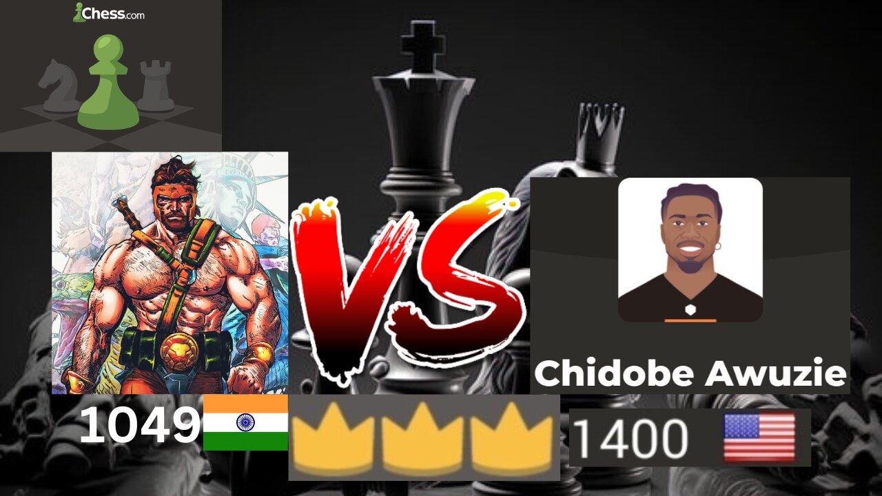 I defeat 1400 BOT in Chess