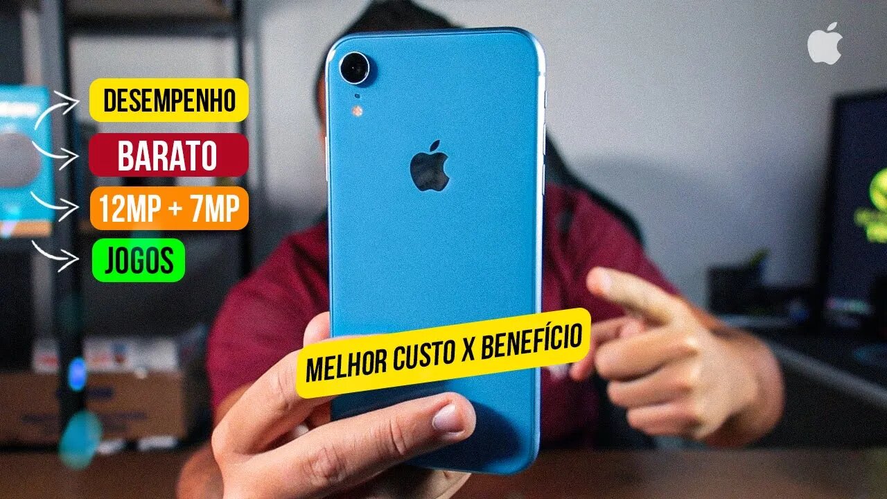 APPLE FEZ ESSE SMARTPHONE DURAR MUITO! iPhone XR o MELHOR EM 2023?