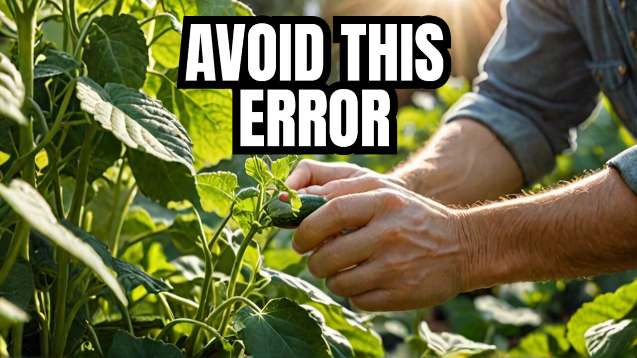 Avoid This Common Cucumber Mistake Gardeners Make!