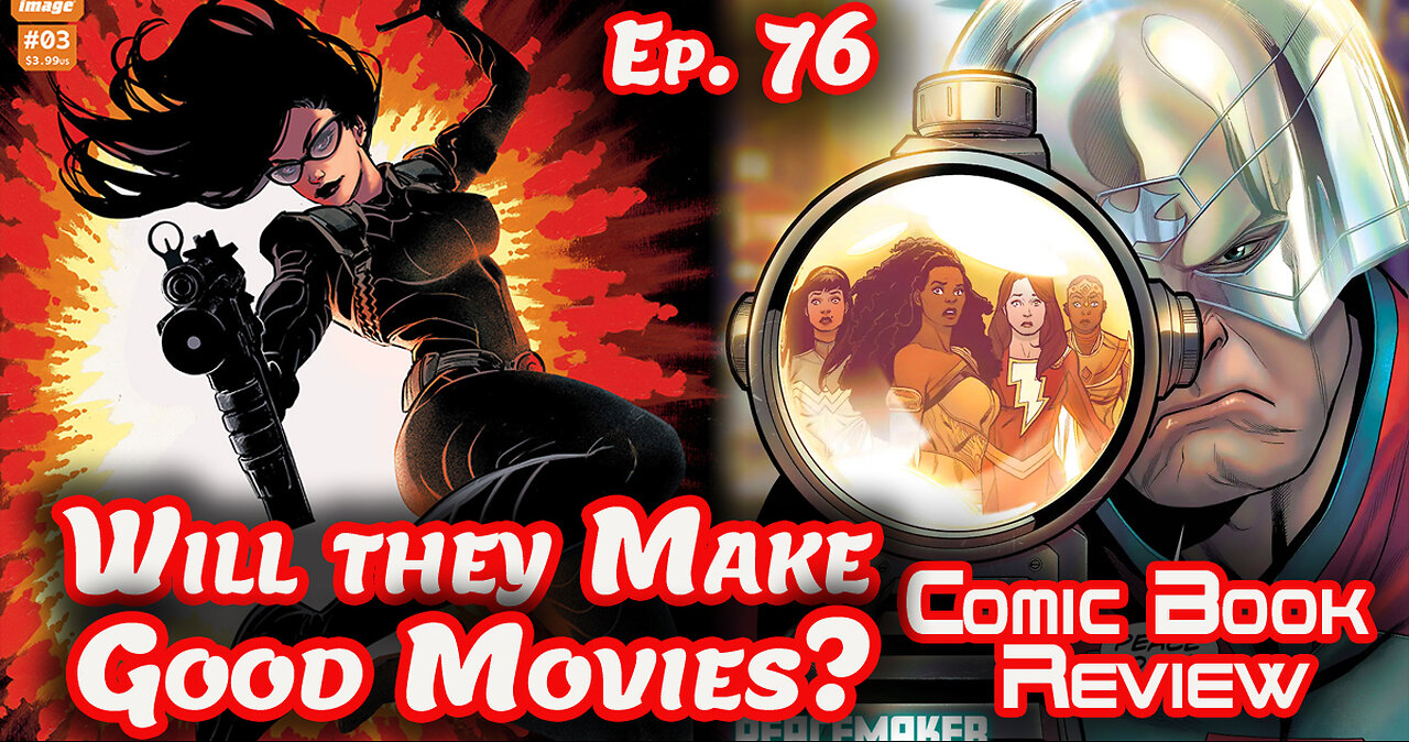 Will These #Comics Make Good Movies or TV? Ep 76 #AmazonsAttack #Duke #gijoe #mcu #dcu #Skybound